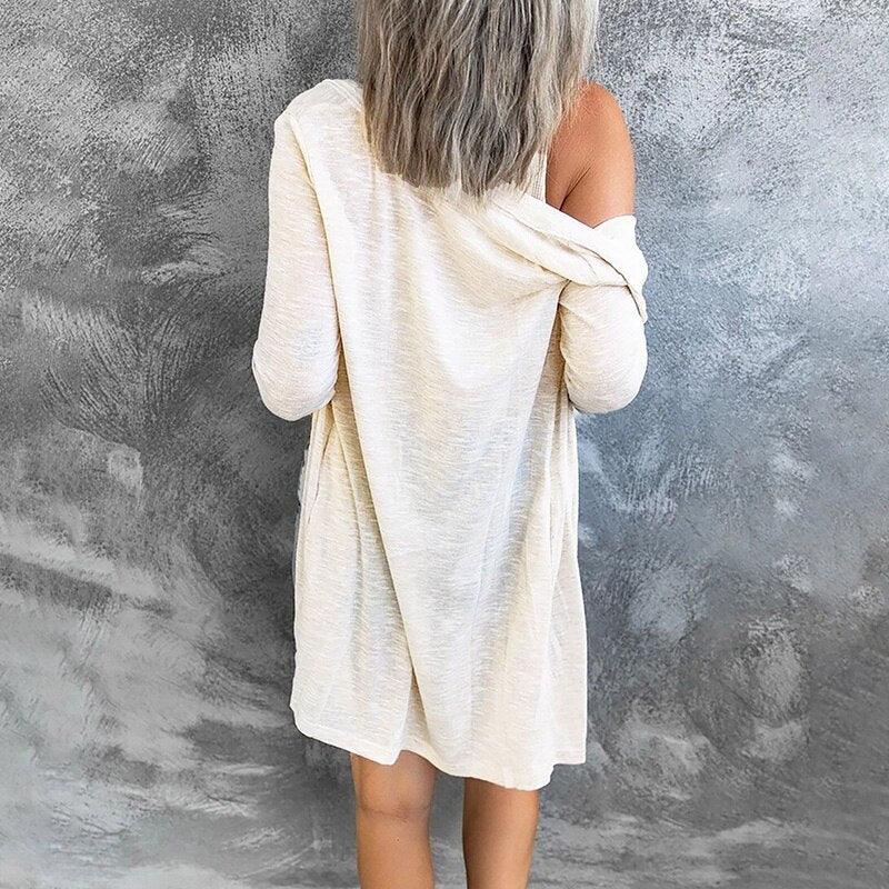 Trendy Comfortabele Dames Cardigan met Knoopsluiting