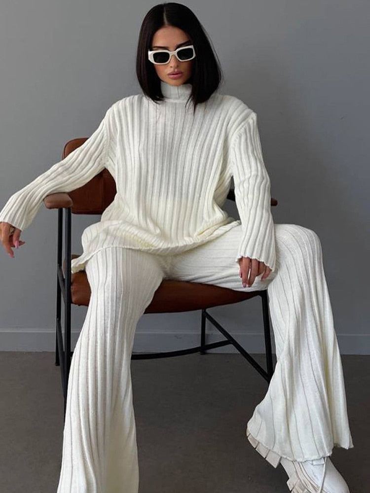 Zachte en comfortabele dames set met chique co-ord look