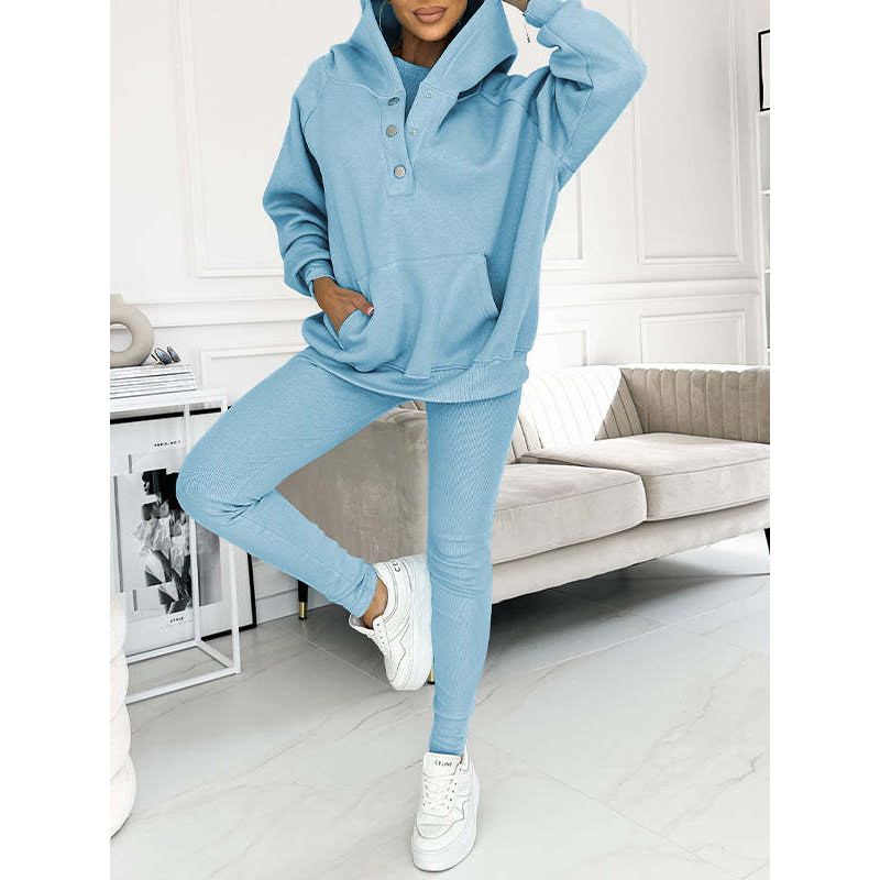 Cozy | Comfortabele 3-delige Oversized Hoodie Set