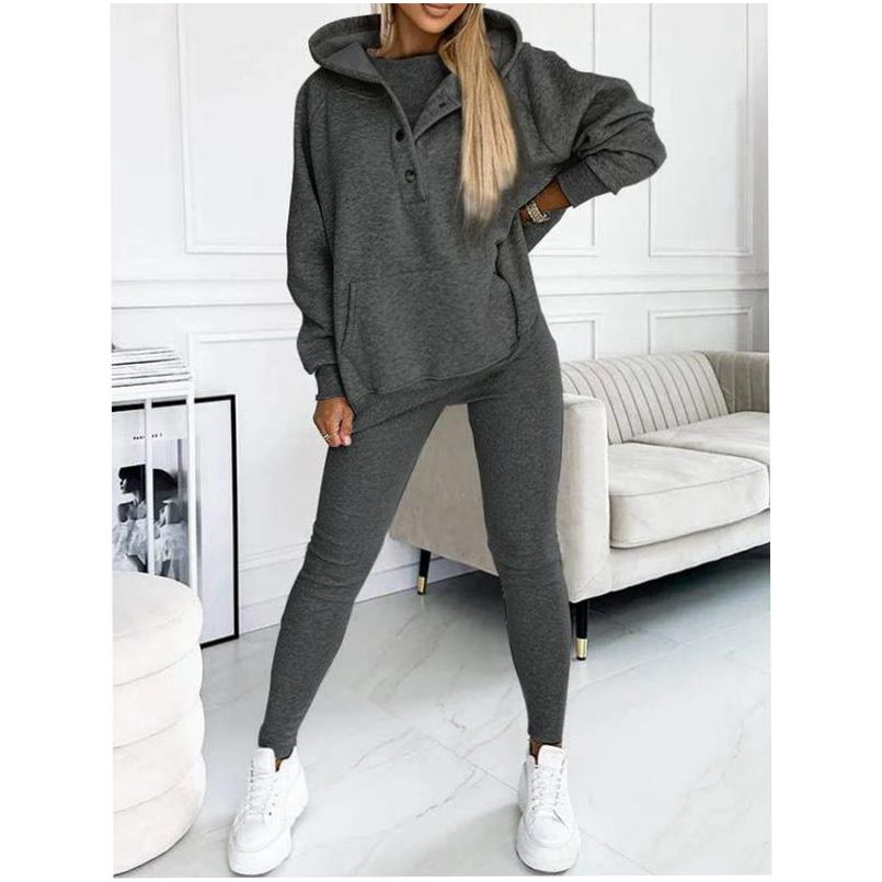 Cozy | Comfortabele 3-delige Oversized Hoodie Set