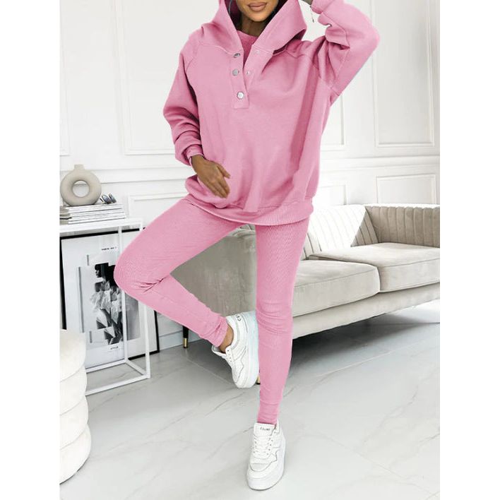 Cozy | Comfortabele 3-delige Oversized Hoodie Set