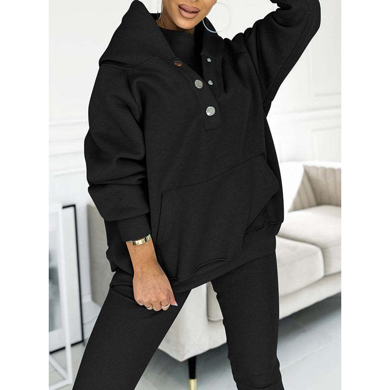 Cozy | Comfortabele 3-delige Oversized Hoodie Set