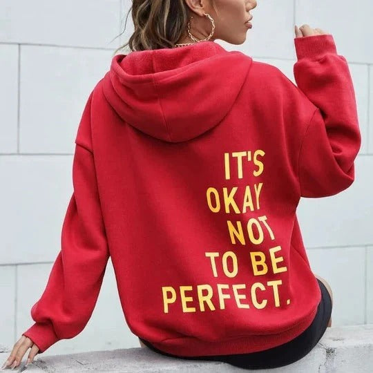 Oversized Zachte Dames Hoodie met Capuchon