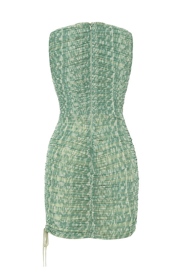 Freo | Elegante Bodycon Mini Jurk met Plooien